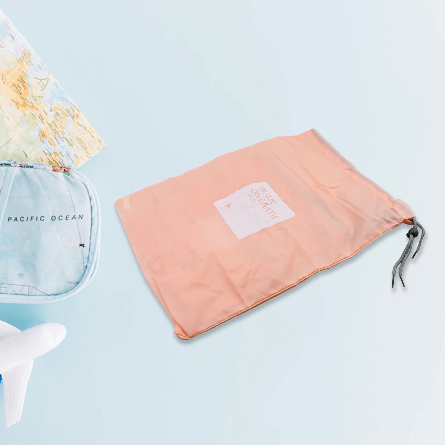 4510 Travel Storage Bag Waterproof Nylon Drawstring Pouch Men And Women Folding Clothes Classified Organizers Packing Shoes Luggage Bags (4 Pc Set) 4510 Travel Storage Bag Waterproof Nylon Drawstring Pouch Men And Women Folding Clothes Classified Organizers Packing Shoes Luggage Bags (4 Pc Set)